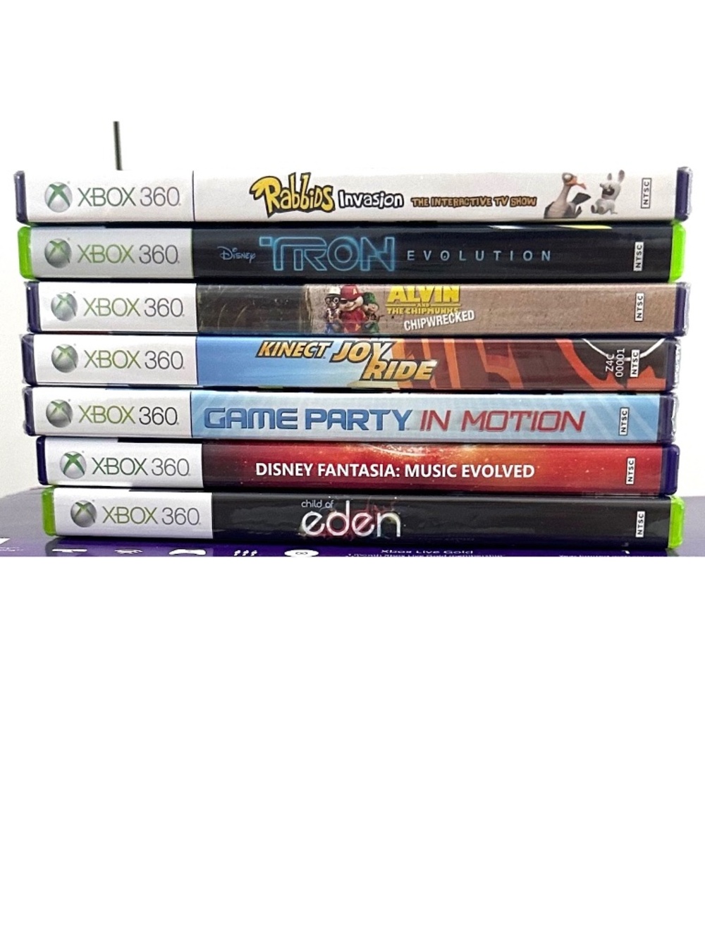 XBOX 360 KiNECT (Full Body Camera Controlled) 7 GAMES Bundle (NEW) (RARE) $370
